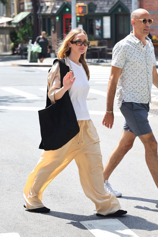 JENNIFER LAWRENCE Out with a Friend in West Village 06/25/2024