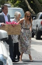 JENNIFER LOPEZ and Ben Affleck Reunite for Daughter Violet