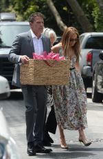 JENNIFER LOPEZ and Ben Affleck Reunite for Daughter Violet