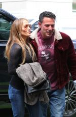 JENNIFER LOPEZ and Ben Affleck Reunited at His Son