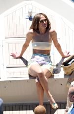JENNIFER LOPEZ at a Boat in Positano 06/18/2024
