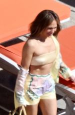 JENNIFER LOPEZ at a Boat in Positano 06/18/2024