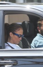 JENNIFER LOPEZ Drop off Her Kids in Marina Del Rey 06/05/2024