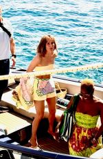 JENNIFER LOPEZ on Vacation in Positano 06/18/2024