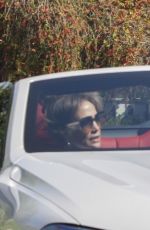 JENNIFER LOPEZ Out Cruising with a Friend in a BMW 8 Series Convertible in Los Angeles 06/04/2024