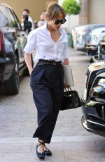 JENNIFER LOPEZ Returns to Maybourne Hotel in Beverly Hills 06/29/2024