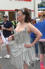 JENNIFER TILLY Joins Pride Parade in Hollywood 06/09/2024