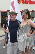 JENNIFER TILLY Joins Pride Parade in Hollywood 06/09/2024
