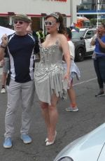 JENNIFER TILLY Joins Pride Parade in Hollywood 06/09/2024