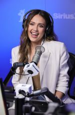 JESSICA ALBA at SiriusXM Studios in New York 06/04/2024