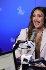 JESSICA ALBA at SiriusXM Studios in New York 06/04/2024