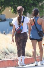 JESSICA ALBA Out for a Leisurely Walk with a Friend in Beverly Hills 06/25/2024