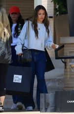 JESSICA ALBA Shopping at Saks Fifth Avenue Store in Beverly Hills 06/13/2024
