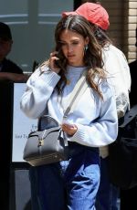 JESSICA ALBA Shopping at Saks Fifth Avenue Store in Beverly Hills 06/13/2024