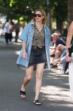 JESSICA BIEL and ELIZABETH BANKS on the Set of The Better Sister in Central Park in New York 06/17/2024