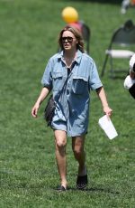 JESSICA BIEL and ELIZABETH BANKS on the Set of The Better Sister in Central Park in New York 06/17/2024