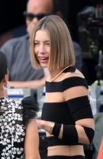 JESSICA BIEL on the Set of The Better Sister in Long Island in New York 06/12/2024