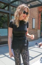 JODIE COMER Leaves Greenwich Hotel in New York 06/19/2024
