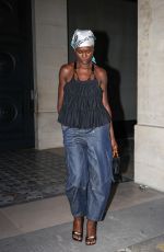 JODIE TURNER-SMITH Out for Dinner at Costes in Paris 06/24/2024