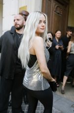 JOEY KING Arrives at Balenciaga Fashion Show in Paris 06/26/2024