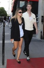 JOEY KING Leaves Crazy Horse Show in Paris 06/24/2024
