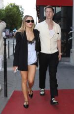 JOEY KING Leaves Crazy Horse Show in Paris 06/24/2024