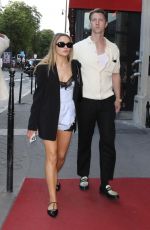 JOEY KING Leaves Crazy Horse Show in Paris 06/24/2024
