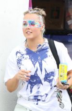 JOJO SIWA Arrives for Rehearsal at Her Performance at Pride 06/08/2024