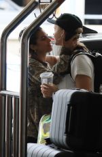JOJO SIWA Kissing an Unidentified Woman as at LAX 05/30/2024