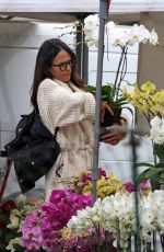 JORDANA BREWSTER Ppicking Flowers at LA Farmers Market 05/31/2024