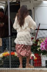 JORDANA BREWSTER Ppicking Flowers at LA Farmers Market 05/31/2024