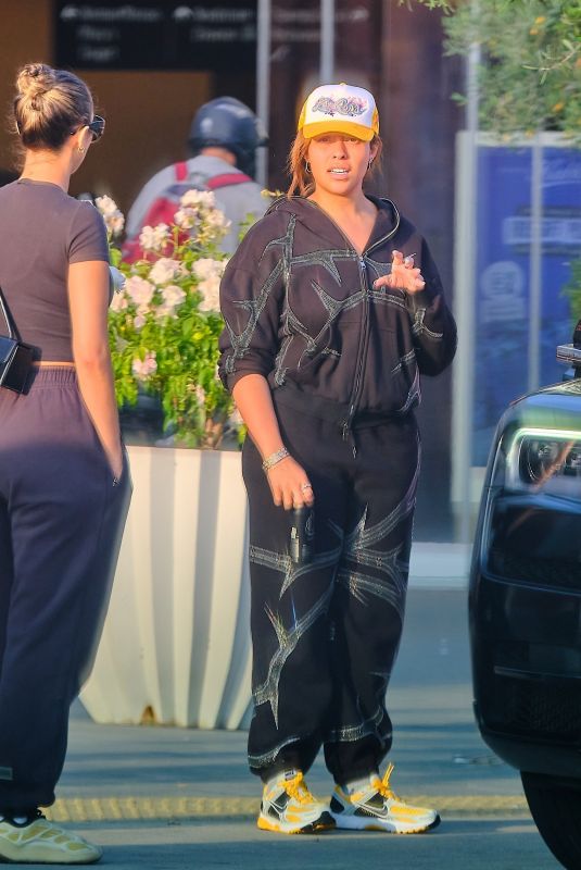 JORDYN WOODS and Karl-Anthony Towns Leaves Topanga Mall 06/02/2024
