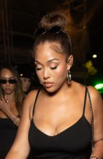 JORDYN WOODS Arrives at L