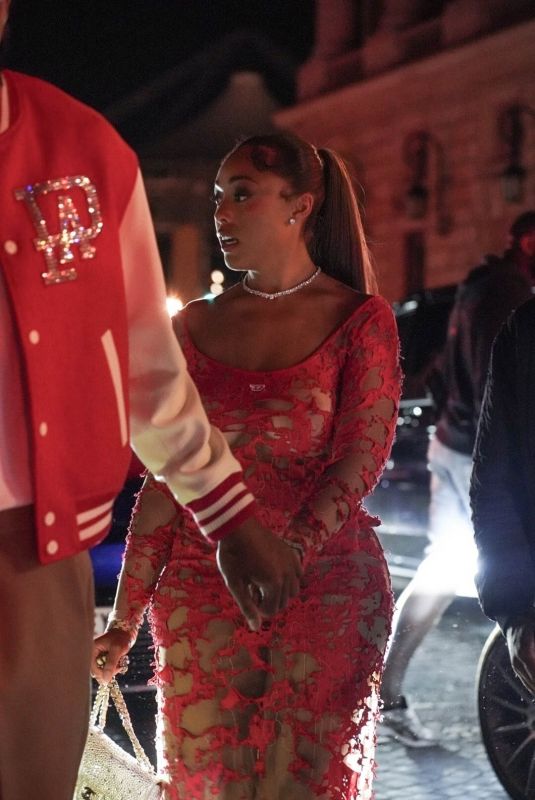 JORDYN WOODS Arrives at Official Vogue World Afterparty in Paris 06/23/2024