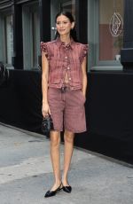 JUANA BURGA Arrives at CHANEL Tribeca Festival Women