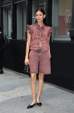 JUANA BURGA Arrives at CHANEL Tribeca Festival Women