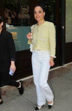 JULIANA CANFIELD Arrives at Chanel Tribeca Festival Women