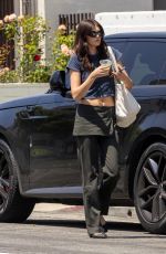KAIA GERBER Arrives at a Casting Session in Cilver City 05/30/2024