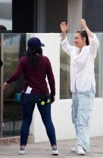 KALEY CUOCO on the Set of Based on a True Story in Los Angeles 06/20/2024