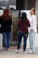 KALEY CUOCO on the Set of Based on a True Story in Los Angeles 06/20/2024