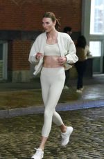 KARLIE KLOSS on the Set of a Commercial in New York 06/04/2024