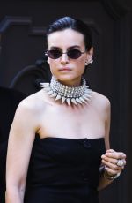 KASIA SMUTNIAK Arrives for Inauguration of Swarovski Masters of Light from Vienna to Milan Exhibition at Palazzo Citterio 06/16/2024