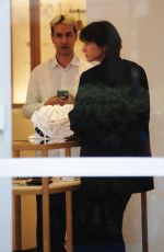 KASIA SMUTNIAK Goes to Jil Sander Boutique in Milan 05/31/2024