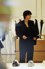 KASIA SMUTNIAK Goes to Jil Sander Boutique in Milan 05/31/2024