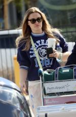 KAT GRAHAM and AJ MICHALKA Arrives at Perth Airport 06/28/2024