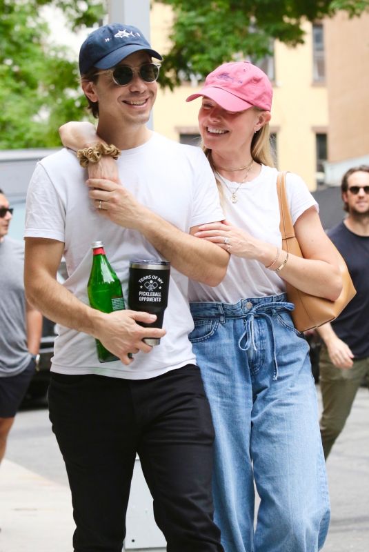 KATE BOSWORTH and Justin Long Out in New York 06/07/2024