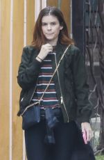 KATE MARA Out for Lunch in Los Angeles 06/09/2024