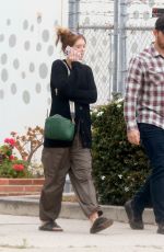 KATHERINE SCHWARZENEGGER and Chris Pratt Leaves a Meeting in Los Angeles 05/30/2024