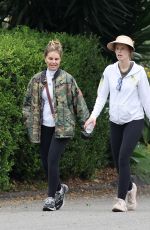 KATHERINE SCHWARZENEGGER Celebrates Her 5th Wedding Anniversary with Mother MARIA SHRIVER in Santa Barbara 06/08/2024