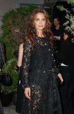 KATIE HOLMES Arrives at Annual Chanel Tribeca Festival Artists Dinner in New York 06/10/2024